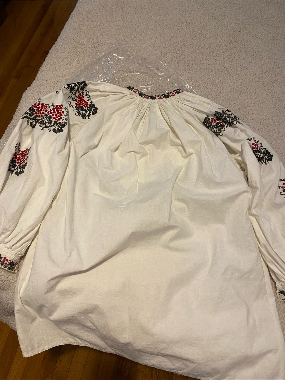 Ukrainian Vyshyvanka Vintage Dress Woman Clothing Ukraine Old Clothes Rare - Picture 12 of 16